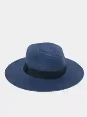 Синий шляпа женская летняя