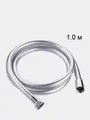 Хром hansen шланг для душа или биде 1.0-1,5м Silverflex, с защитой от перекручивания, хром