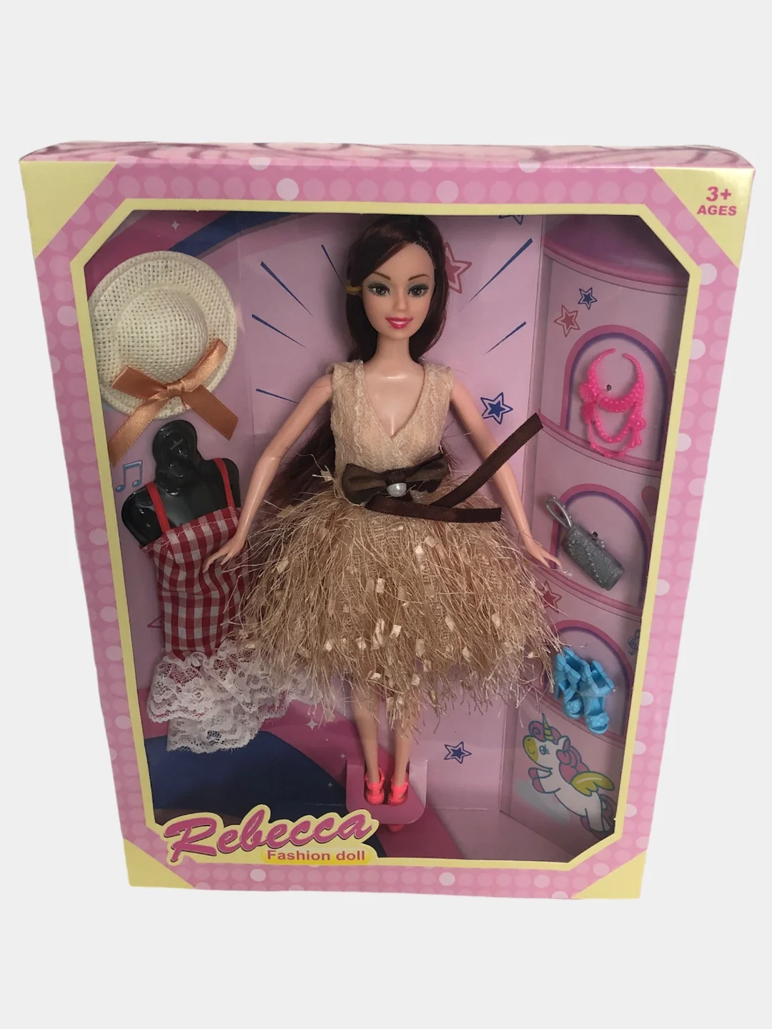 Карамельный кукла "Rebecca" в наборе с аксессуарами
