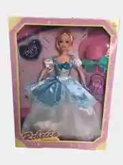 Голубой кукла "Rebecca" в наборе с аксессуарами