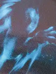 Синий 3d наклейка на лобовое стекло автомобиля "Ночные сюжеты"