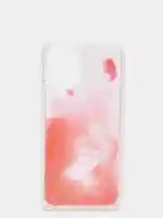 Красный чехол "Переливашка" для iPhone 11, 12, Pro, Pro Max, XR, X, 7, 8, 7/8+