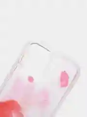 Красный чехол "Переливашка" для iPhone 11, 12, Pro, Pro Max, XR, X, 7, 8, 7/8+