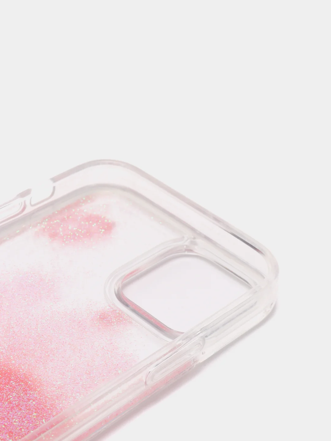 Красный чехол "Переливашка" для iPhone 11, 12, Pro, Pro Max, XR, X, 7, 8, 7/8+
