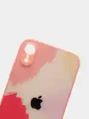 Кораллово-розовый чехол палитра для Iphone Xr, 11, 12, 13