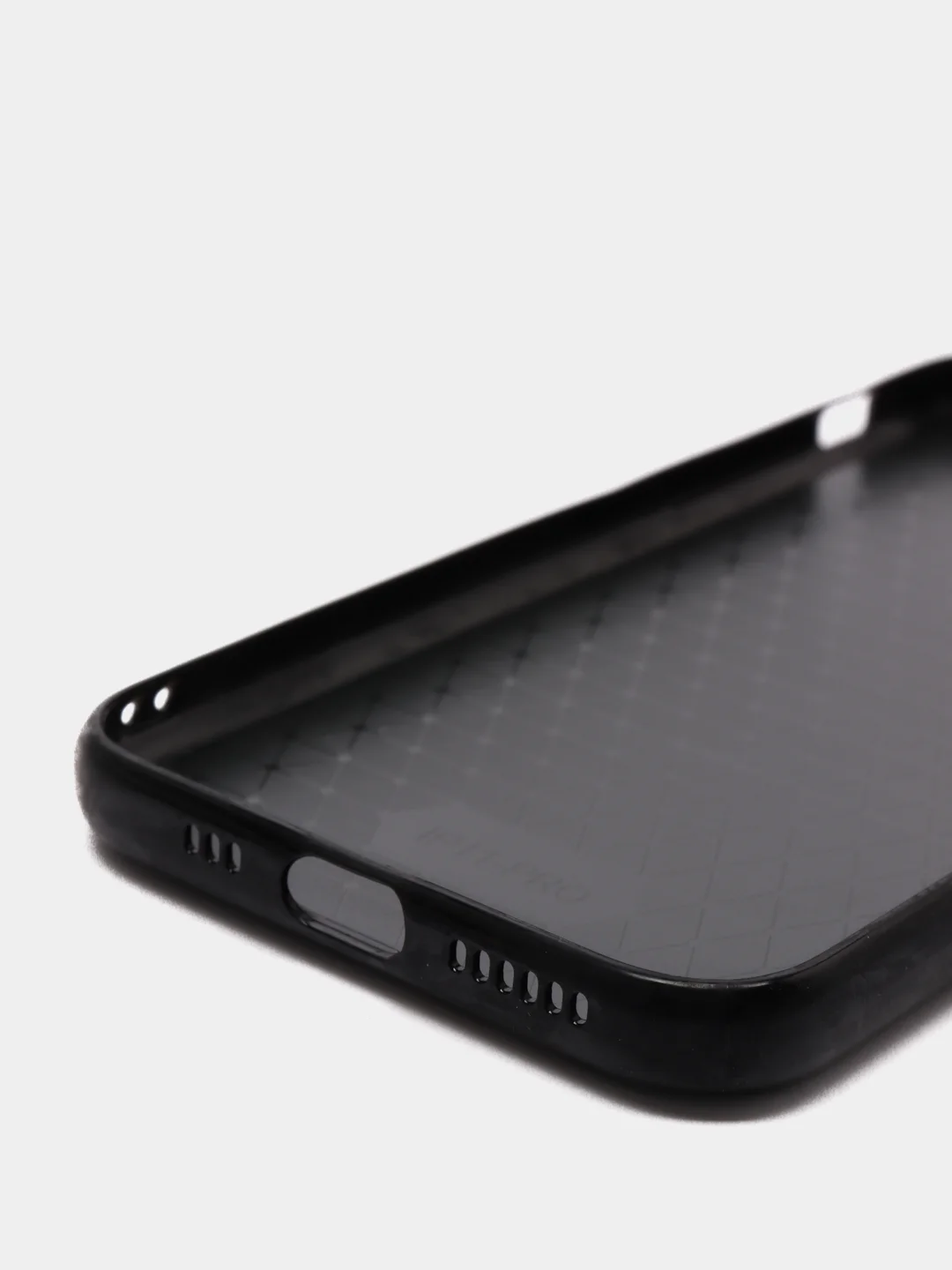 Черный чехол с блесками для iPhone 11, 12, Pro, Pro Max, mini, Xs, X, Xr