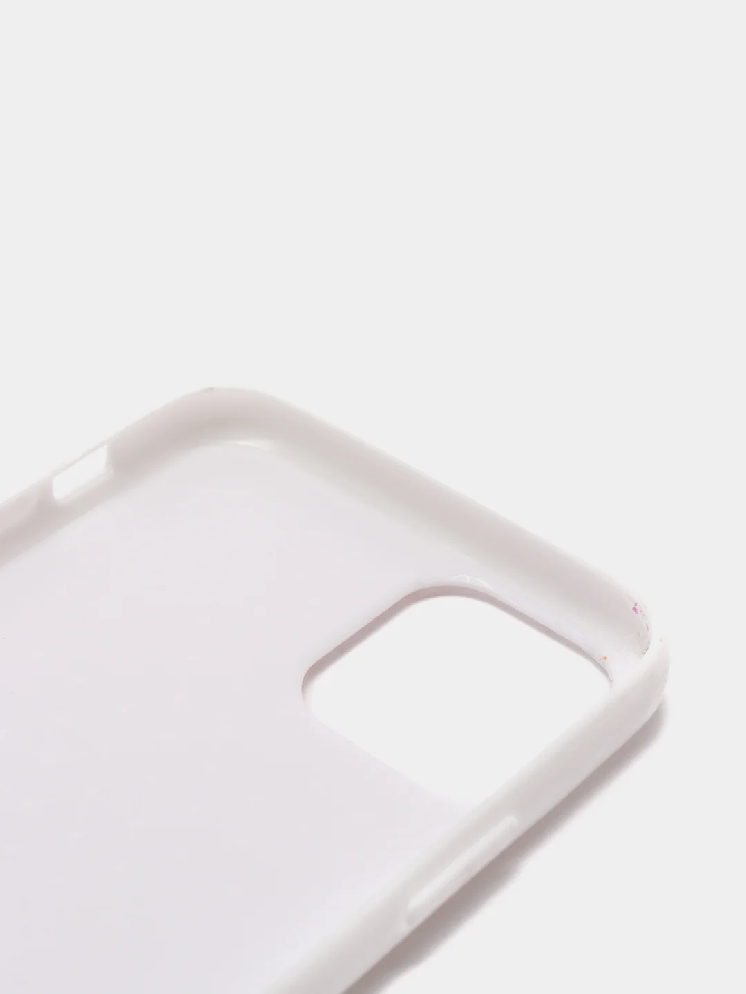 Белый чехол с блесками для iPhone 11, 12, Pro, Pro Max, mini, Xs, X, Xr