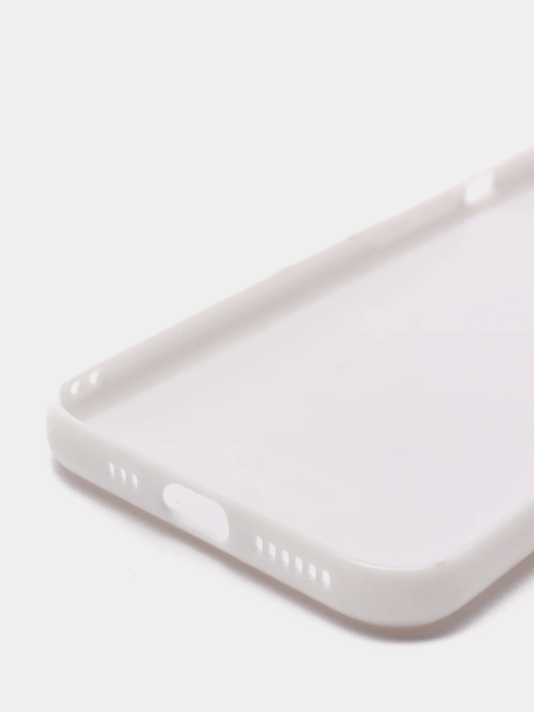 Белый чехол с блесками для iPhone 11, 12, Pro, Pro Max, mini, Xs, X, Xr