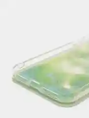 Лайм чехол "Переливашка" для iPhone 11, 12, Pro, Pro Max, XR, X, 7, 8, 7/8+