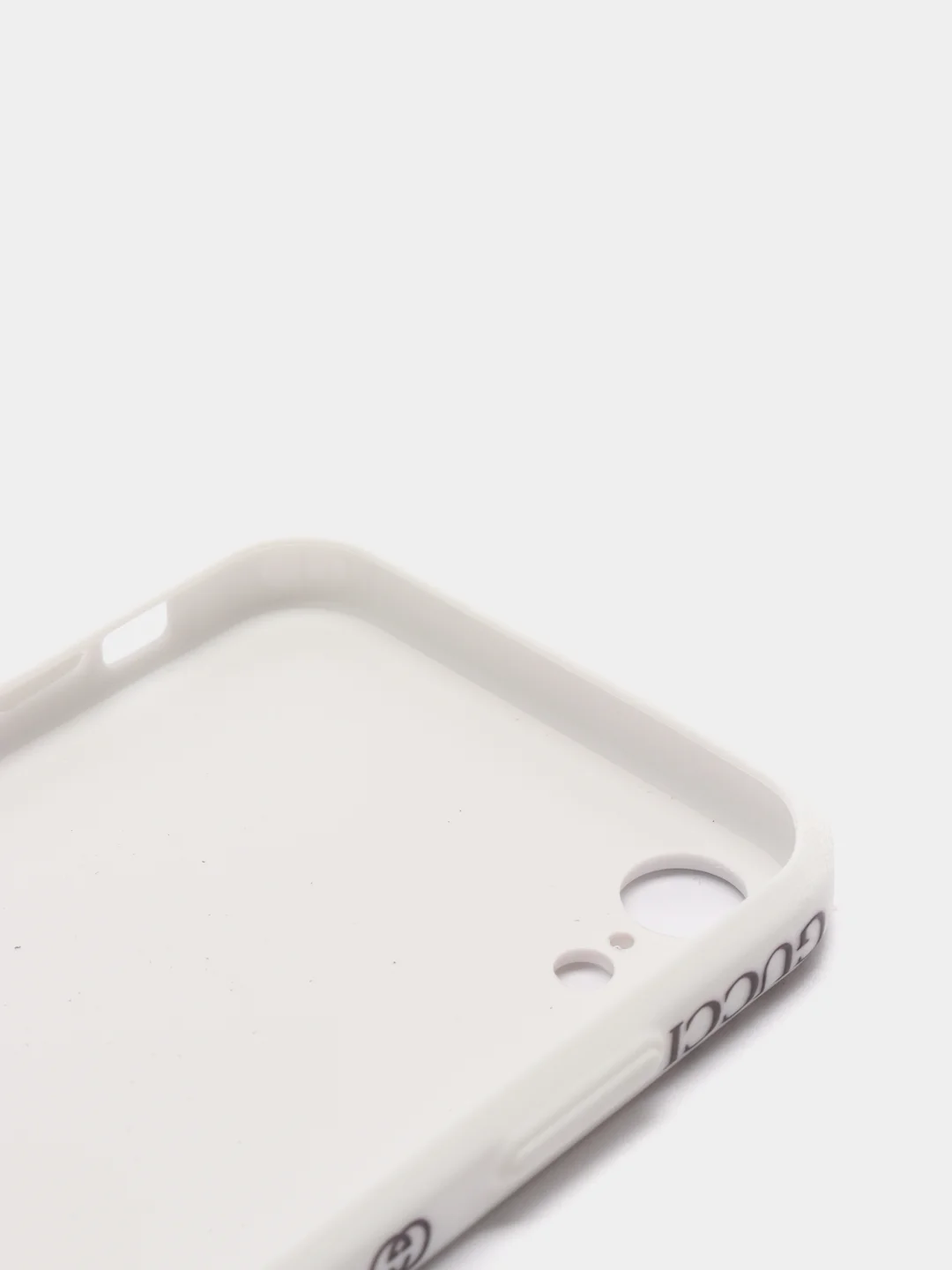 Белый чехол Gu cci со стеклянной панелью для Iphone 12, 12 Pro, 12 ProMax, 11, Xr