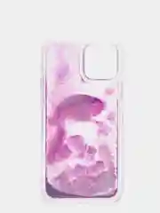 Фиолетовый чехол "Переливашка" для iPhone 11, 12, Pro, Pro Max, XR, X, 7, 8, 7/8+