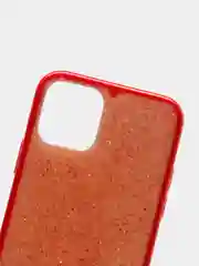 Оранжевый чехол с блесками для iPhone 11, 12, Pro, Pro Max, mini, Xs, X, Xr