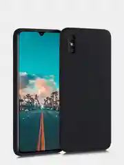 Черный чехол силиконовый для Xiaomi Redmi 9A