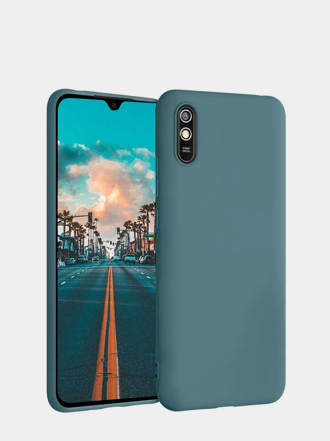 Морской чехол силиконовый для Xiaomi Redmi 9A