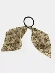 Карамельный резинка-бант на волосы