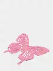 Конфетный бабочки декоративные с розами, 9,5 х 10 см
