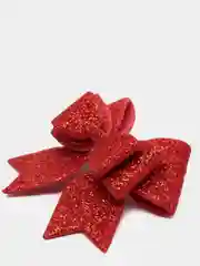 Красный декоративные бантики из фоамирана