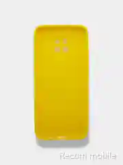 Желтый чехол для Xiaomi Redmi 10X 5G, 10X PRO 5G силиконовый цветной матовый