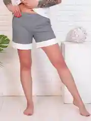 Белый шорты домашние женские