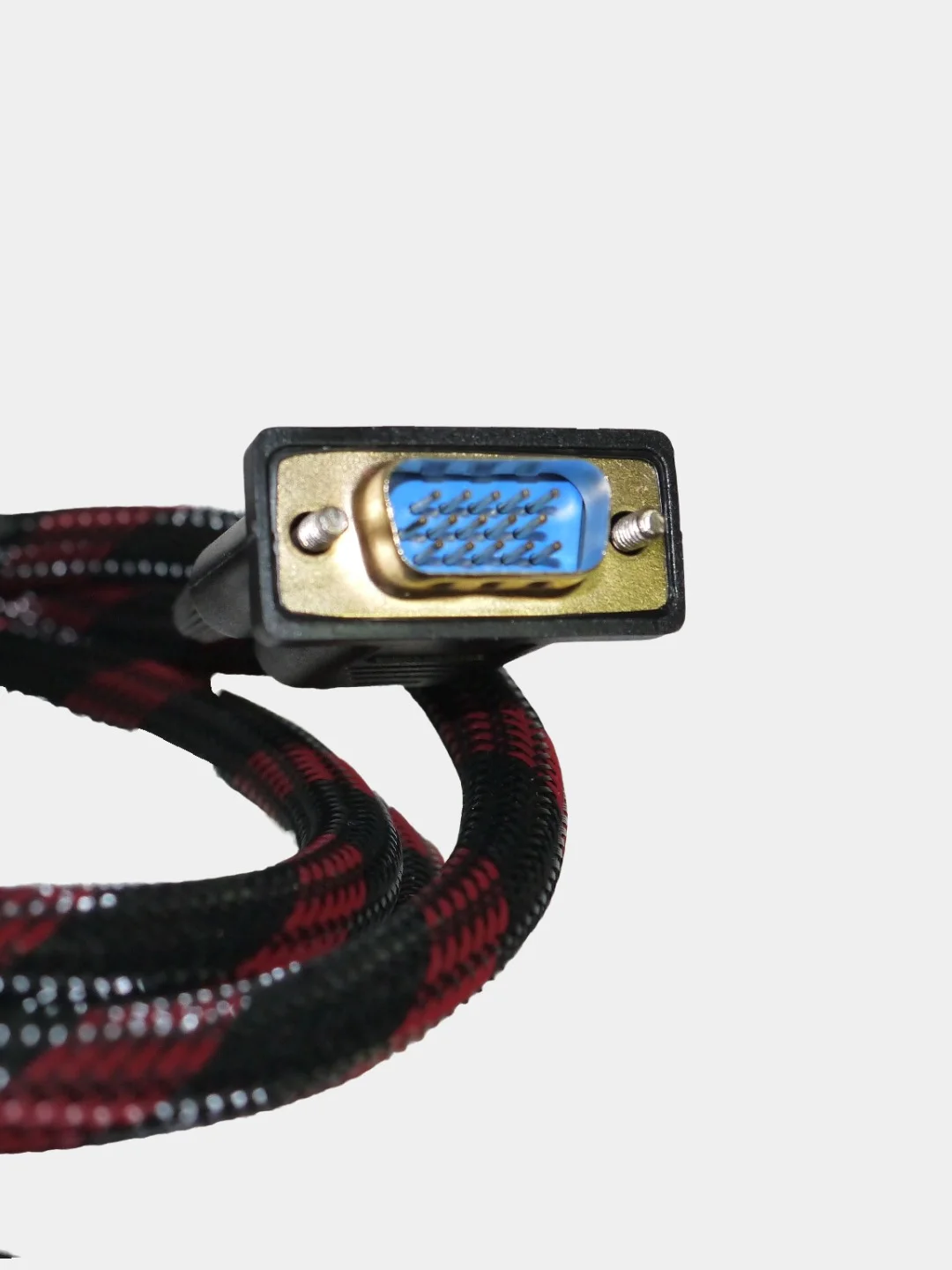 Кабель DVI-I dual link - VGA в оплетке с фильтрами 1.5м