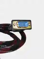 Кабель DVI-I dual link - VGA в оплетке с фильтрами 1.5м