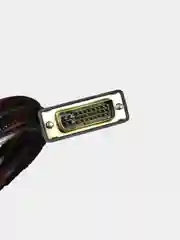 Кабель DVI-I dual link - VGA в оплетке с фильтрами 1.5м