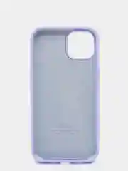 Аметистовый чехол Silicone Case для iPhone 13 с закрытым низом