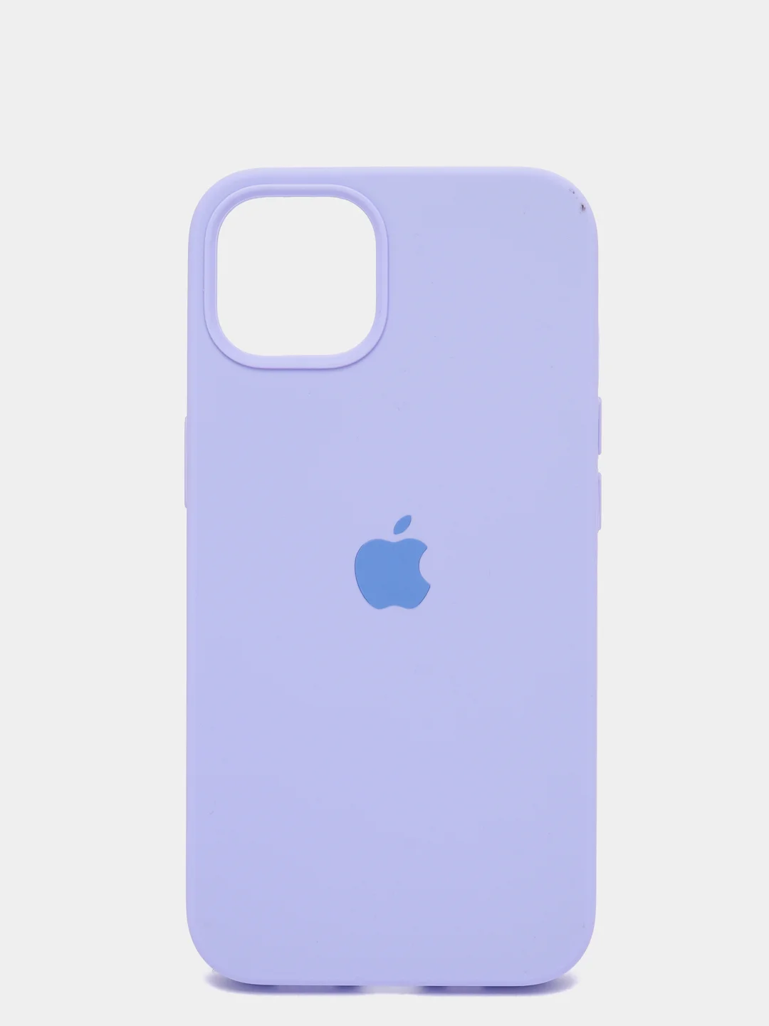 Аметистовый чехол Silicone Case для iPhone 13 с закрытым низом