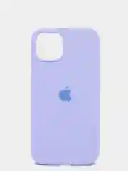Аметистовый чехол Silicone Case для iPhone 13 с закрытым низом