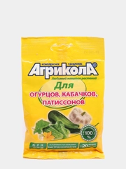 Комплексное удобрение Агрикола для огурцов, кабачков, патиссонов, 50 г