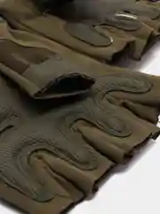 Зелёный хаки тактические перчатки полнопалые / беспалые