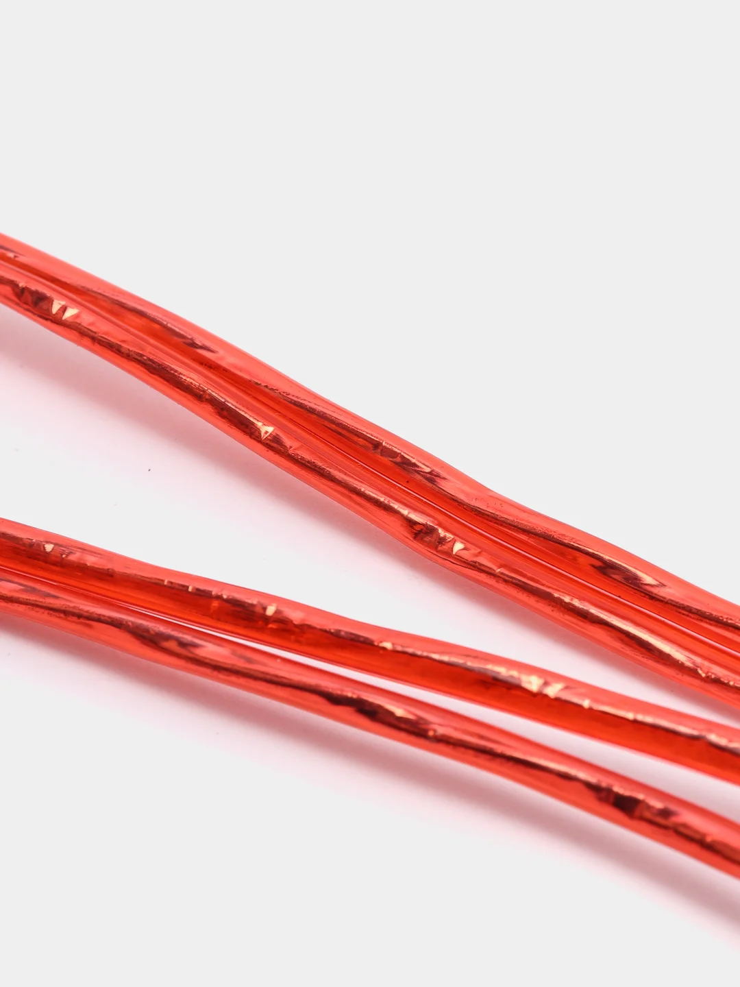 Красный аудио кабель AUX тюльпаны, 3,5 мм - 2 RCA, 1, 5 метра