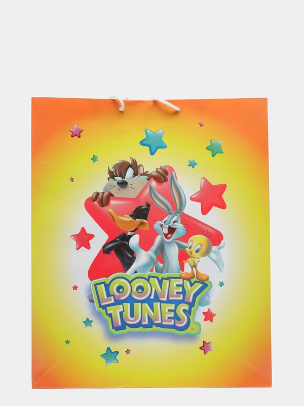 Пакет подарочный большой Looney Tunes-1, 335*406*155 мм