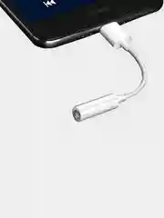 Белый переходник Huawei Xiaomi honor USB Type-C кабель aux