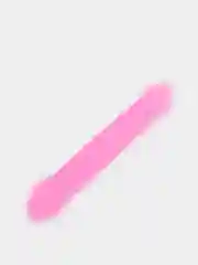 Розовый фаллоимитатор прямой, двойной, S