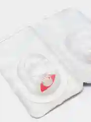 Белый цветные линзы контактные  (карнавальные), косплей, кошачий глаз