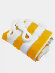 Гамак подвесной полосатый без перекладины 140x220 см