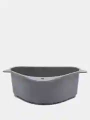 Серый корзина для раковины