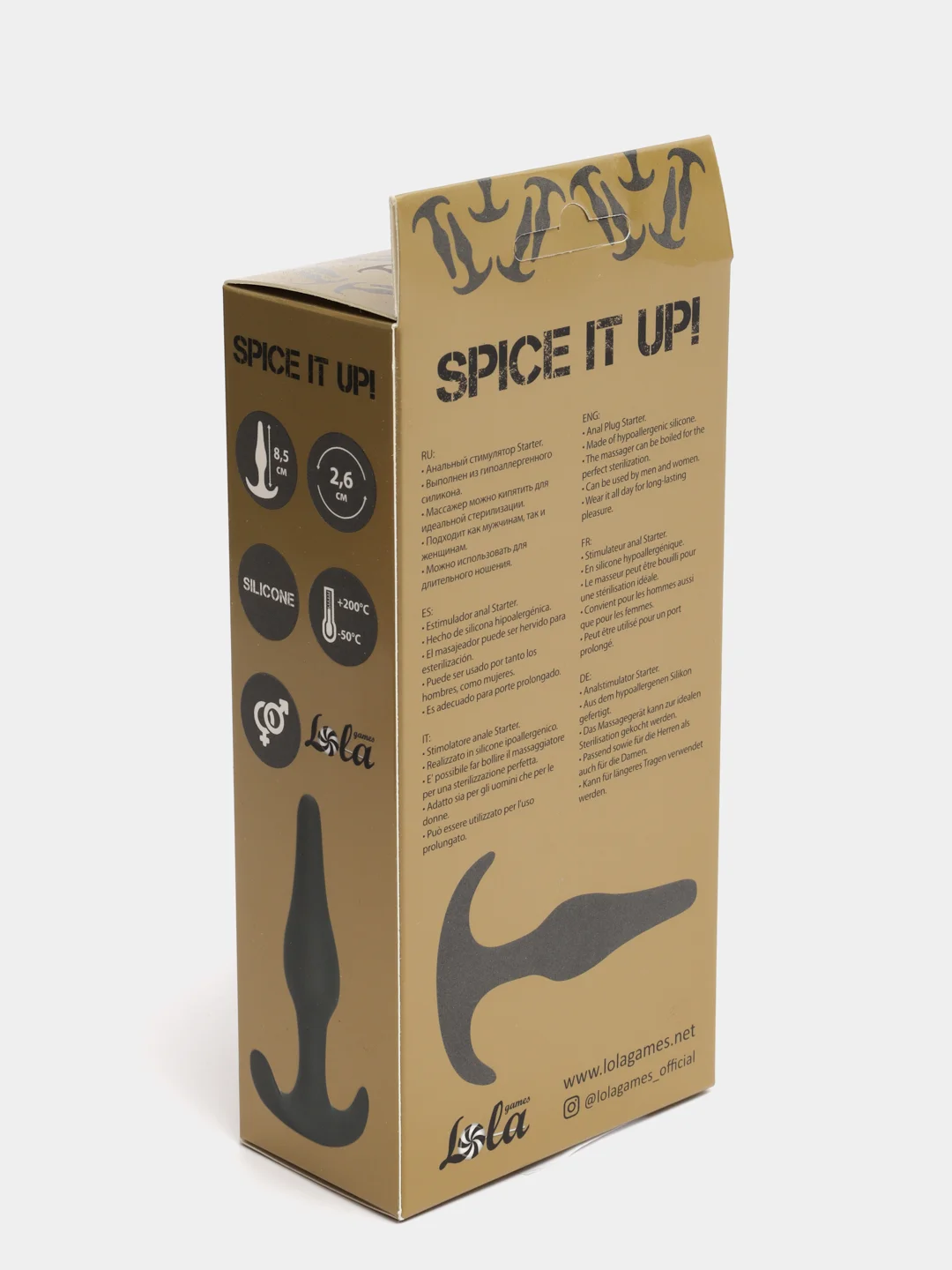 Анальная пробка STARTER Lola Games Spice It Up