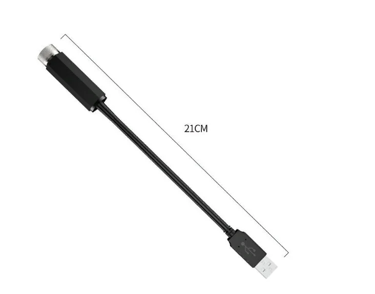 Проектор звездного неба от USB автомобильный, лазерный проектор автомобильный