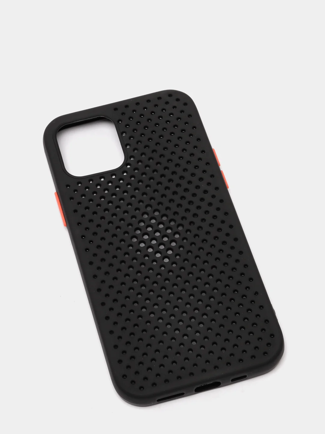 Черный охлаждающий чехол для iPhone (Айфон) 6, 6S, 7, 8, Plus, SE 20, X, XS, XR, 11 Pro Max, 12