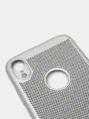 Серебряный чехол охлаждающий для iPhone 5S, 6, 7, 8 Plus, SE 20, X, XS, XR, 11 Pro Max, 12, 13