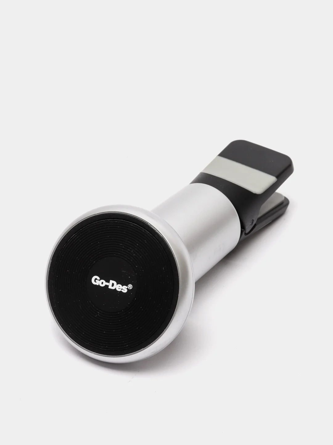 Серебряный автомобильный держатель Go-Des GD-HD736, для смартфона
