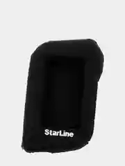 Черный чехол силиконовый для брелка StarLine А63/А93/А39/А36 автомобильной сигнализации