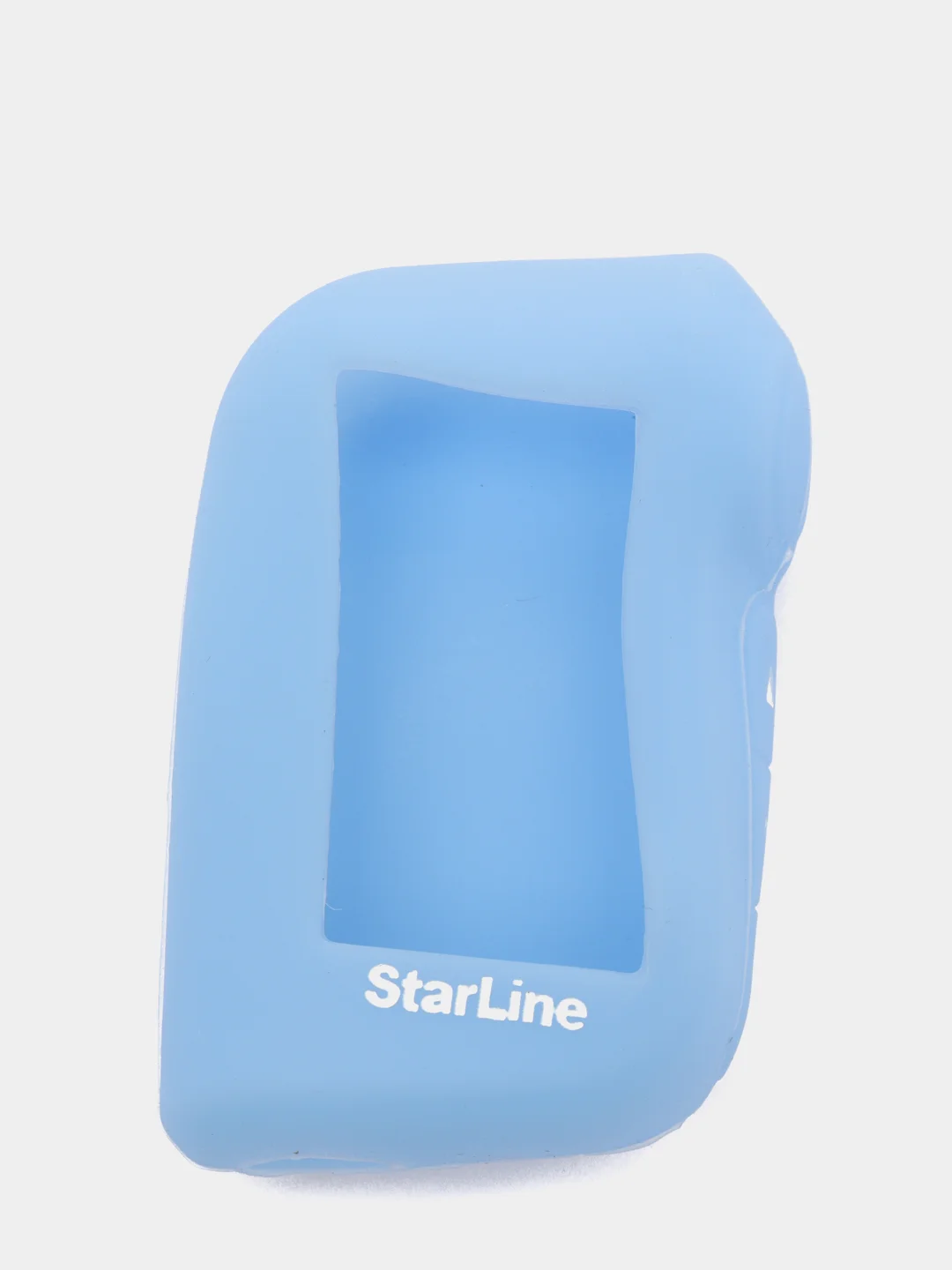 Голубой чехол силиконовый для брелка StarLine А63/А93/А39/А36 автомобильной сигнализации