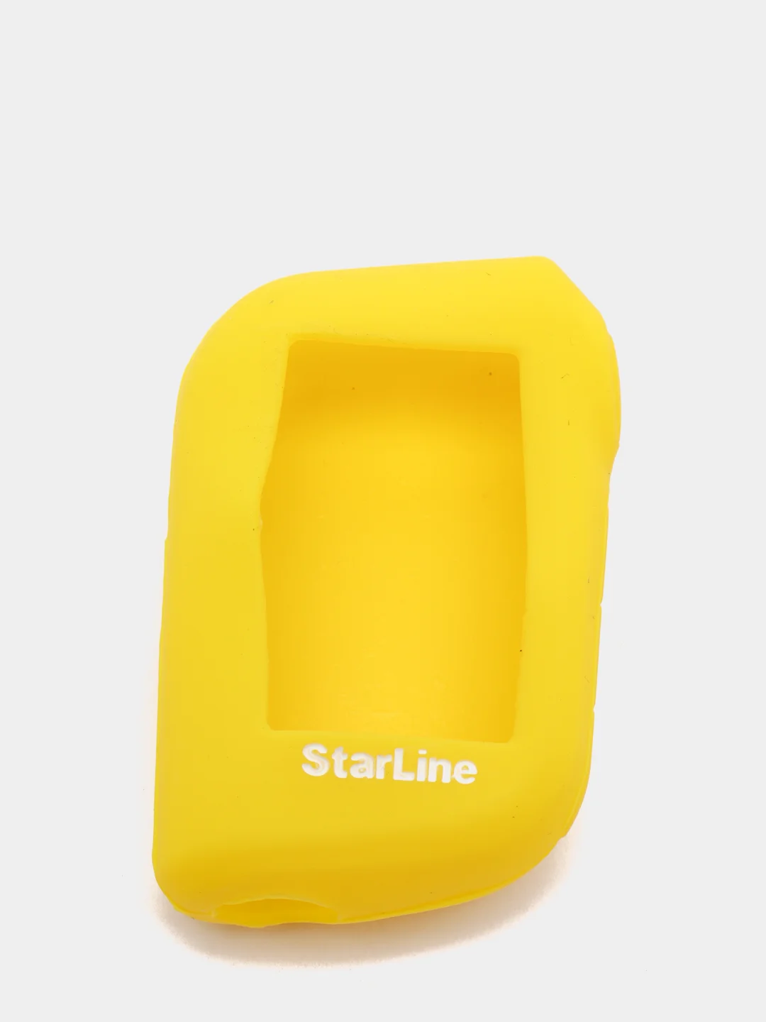 Желтый чехол силиконовый для брелка StarLine А63/А93/А39/А36 автомобильной сигнализации