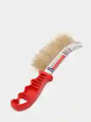 Корщетка металлическая серпом с пластиковой ручкой