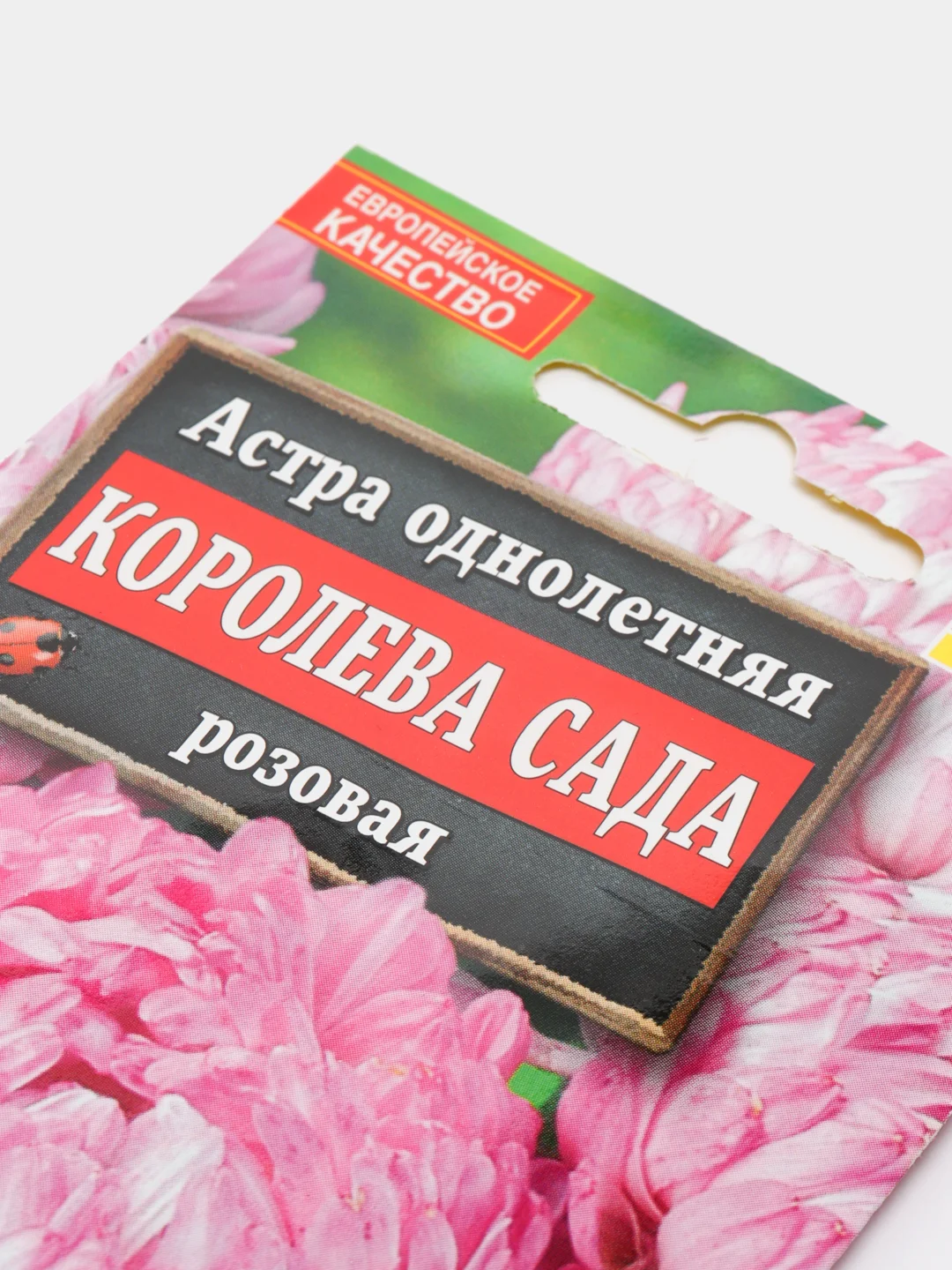 Астра "Королева сада" розовая (семена, цветы)