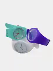 Часы силиконовые, цветные