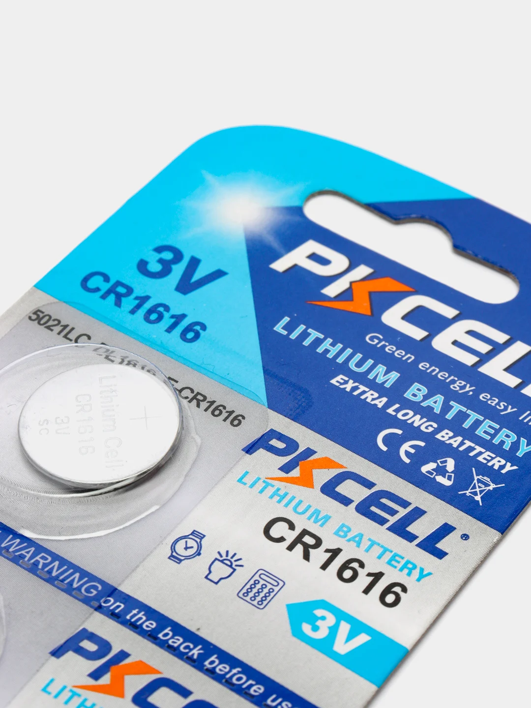Батарейка PKCELL CR2032/CR2025/CR2016/CR 616 литиевый кнопочный элемент Батарея